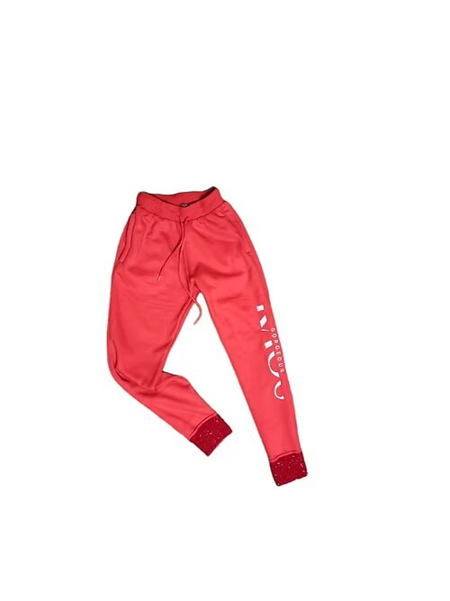 GK Rhinestone Cuff  Me Sweatpant