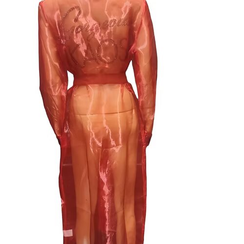 GK Red Sheer Coat