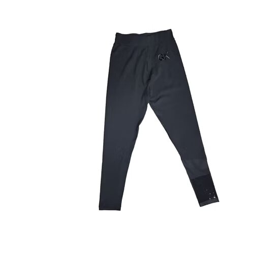 GK Solid Black Leggings