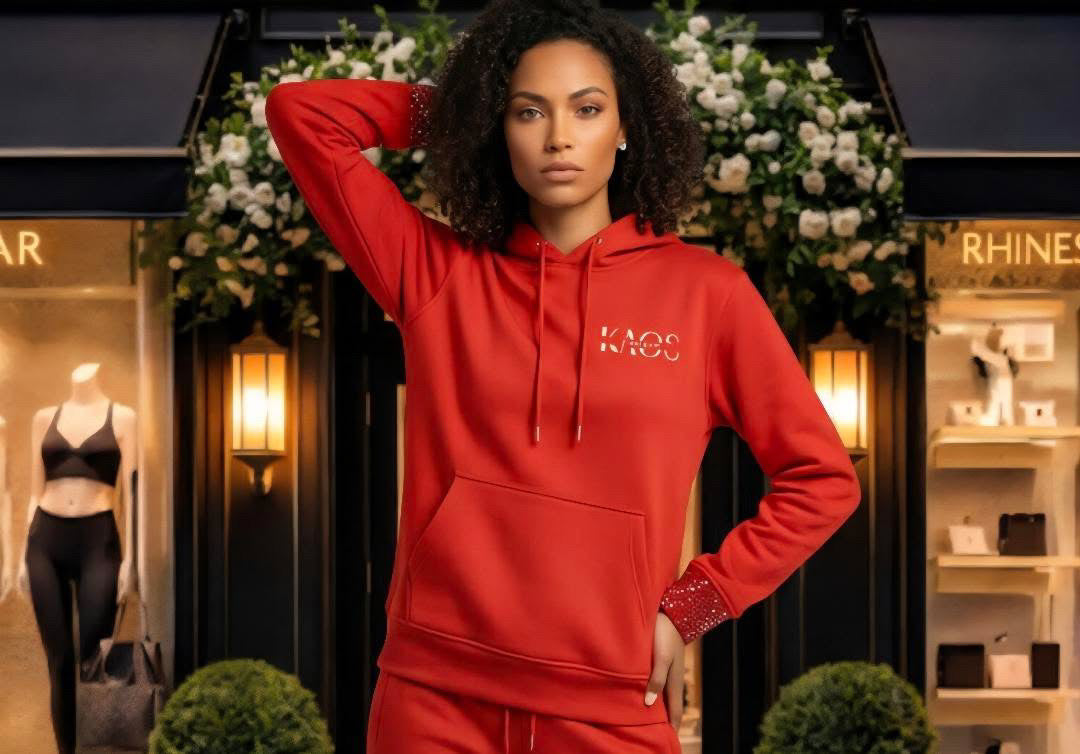 GK Rhinestone Cuff Me Hoodie