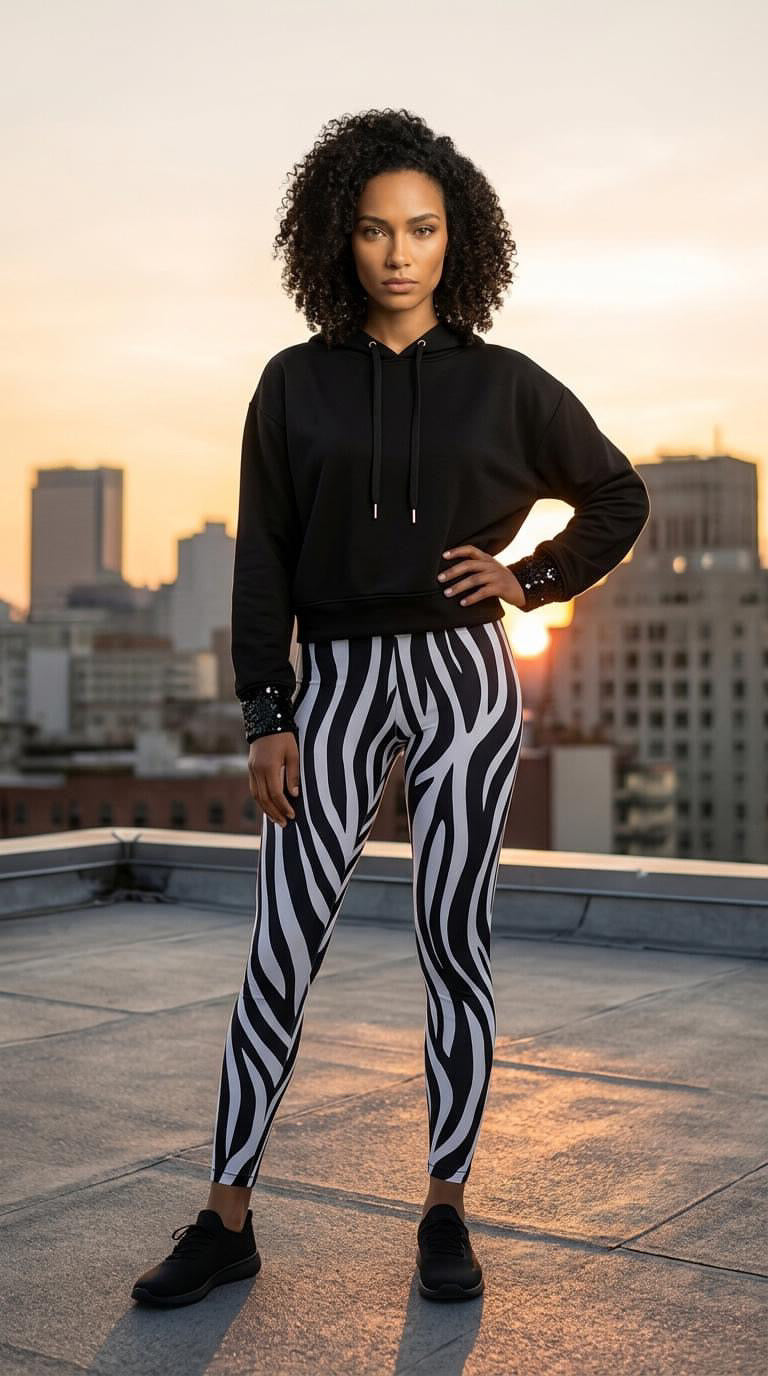 Zebra Me Leggings