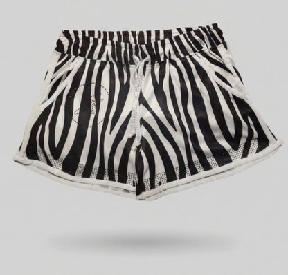 Zebra Crystal Shorts