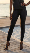 GK Solid Black Leggings