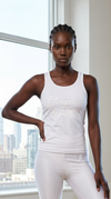 GK Solid White Tank Top