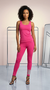 GK Solid Hot Pink Leggings