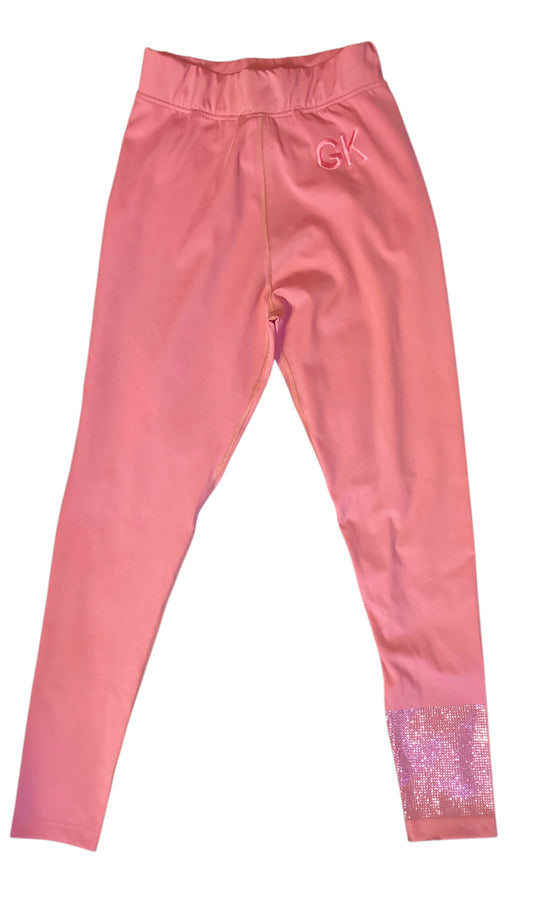 GK Solid Rose Leggings