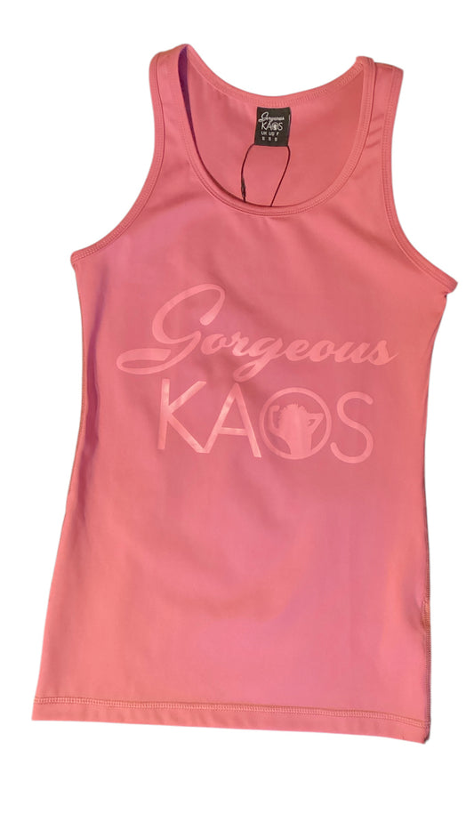 GK Solid Rose Tank Top
