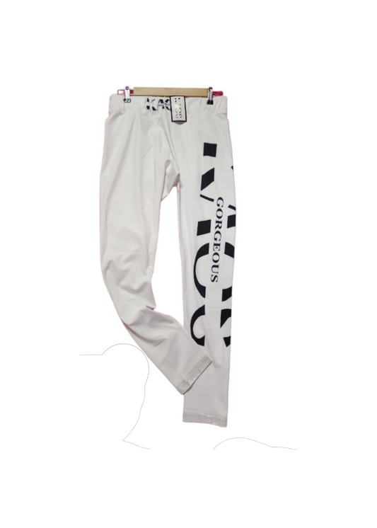 Crystal Trim Leggings
